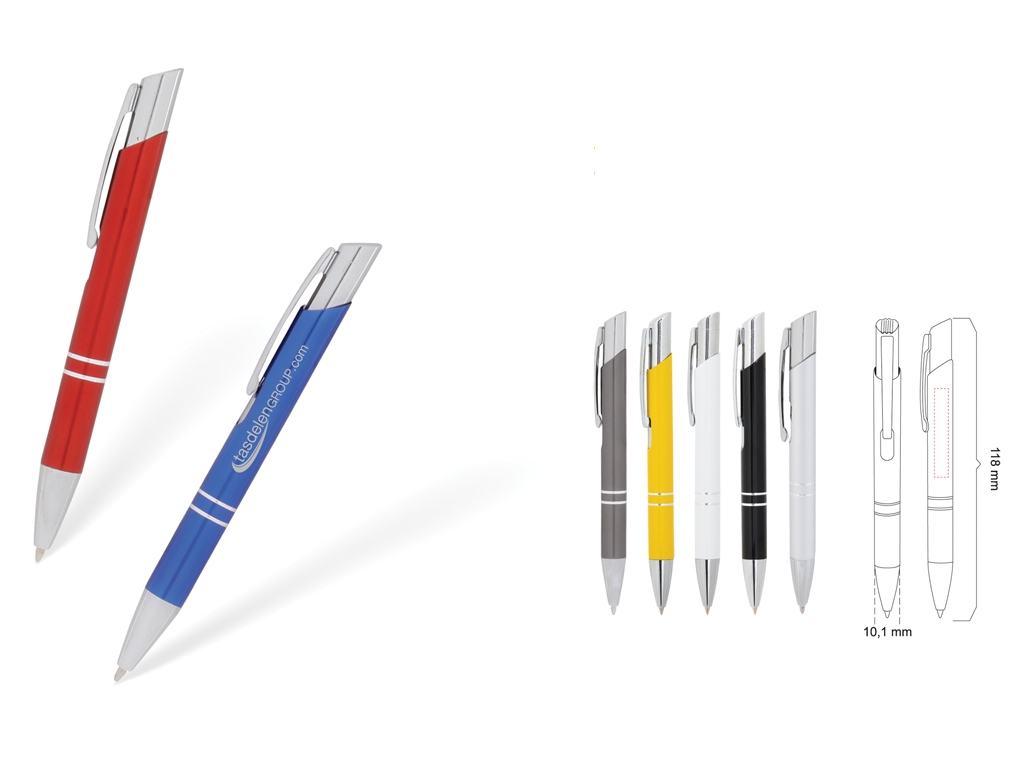 Metal Tükenmez Kalem